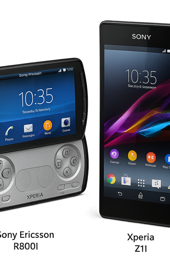 Image of Sony Ericsson R800i and Z1i
